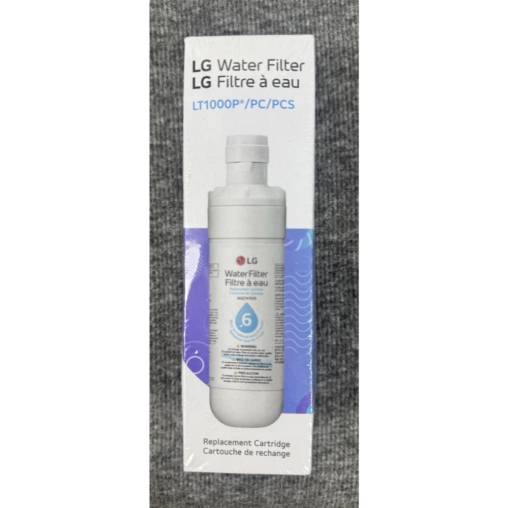 LG Replacement Water Filter Cartridge: LT1000P/PC/PCS (New Sealed)